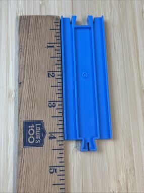 Tomy Blue Plastic Toy Train Track Small Piece Vintage Thomas & Friends
